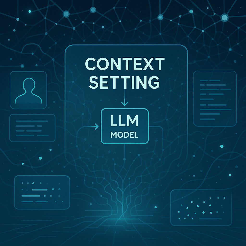 Context setting in AI models